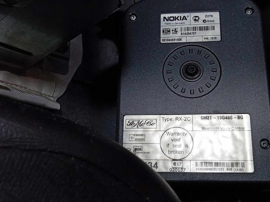 фото №9, Ford s-max mk1 панель приладів панель приладів подушка ремені