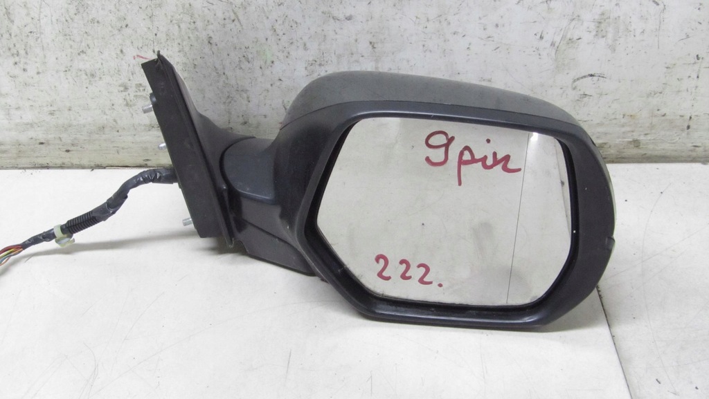 фото №8, Honda cr-v iv зеркало правое 9 pin nh737m 12-15