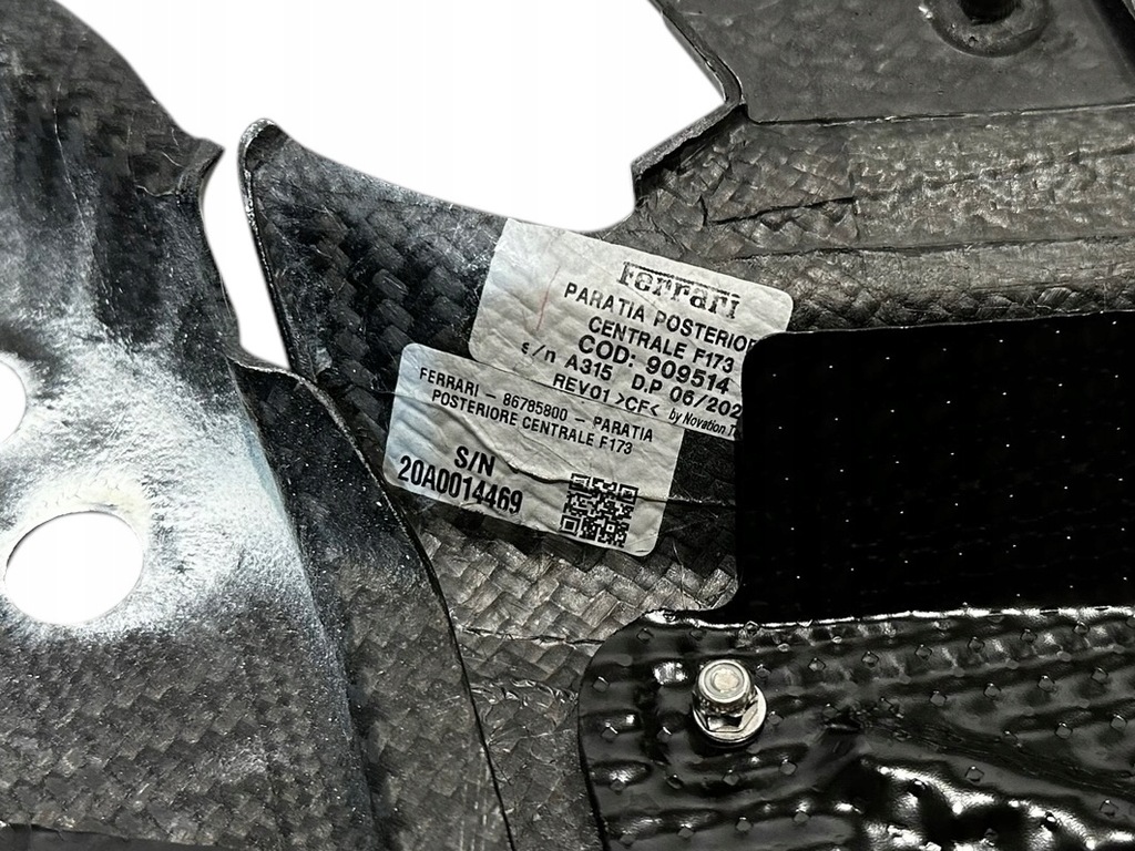 фото №14, Ferrari sf90 карбон захист двигуна скло 958658 909514 958657