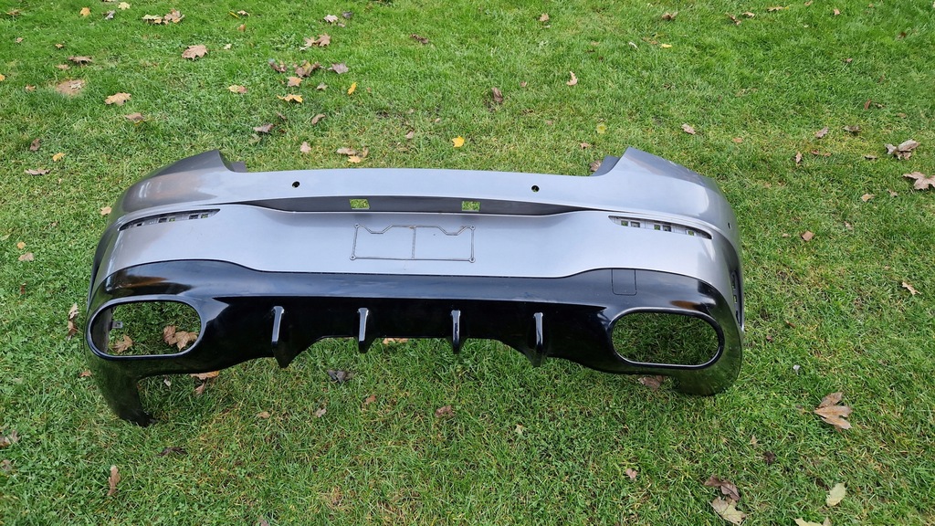 фото №15, Mercedes cla amg 45 a118 бампер задний с диффузор orgin mercedes amg