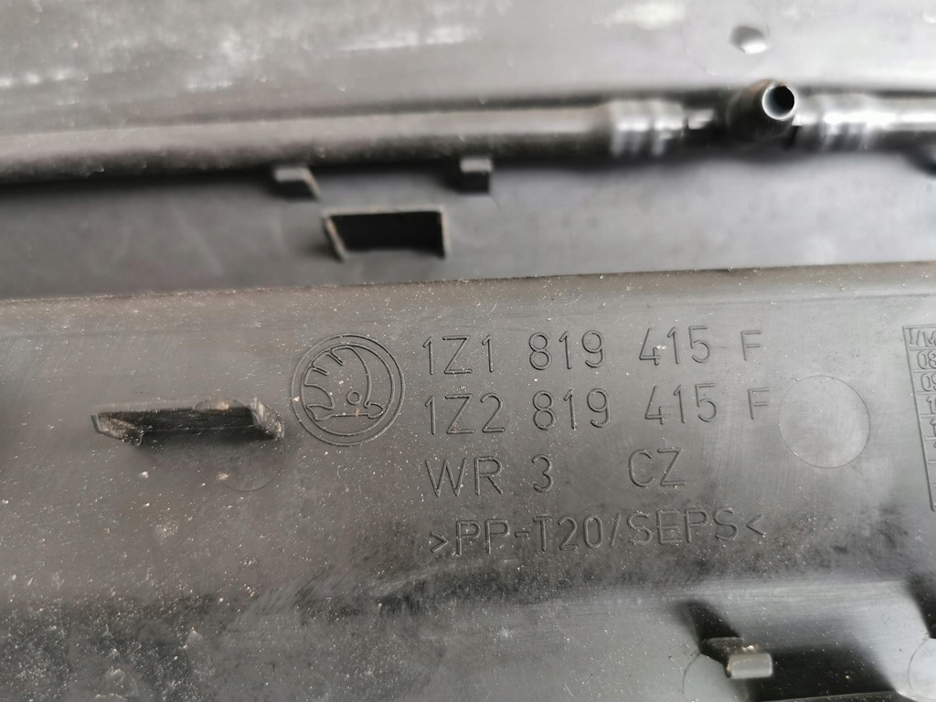 фото №7, Жабо верхній skoda octavia ii lift 1z1819415f