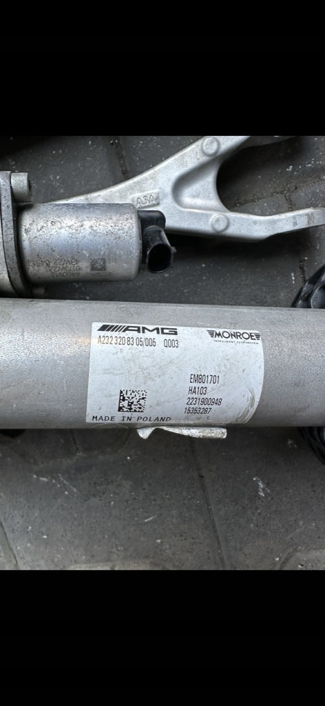 фото №4, Mercedes sl r32 рычаг амортизатор поворотный кулак a2323307701