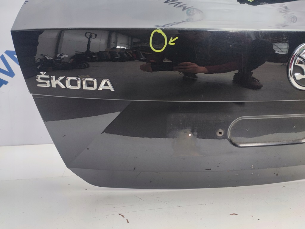 фото №9, Крышка багажника задняя багажника skoda rapid liftback