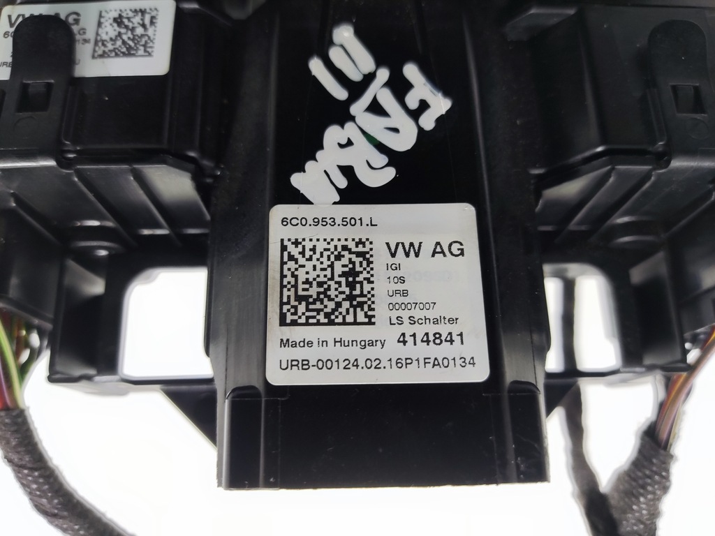 фото №8, Перемикач комбінований світла стрічка skoda fabia iii 6v 6c0953501l 2014-2018