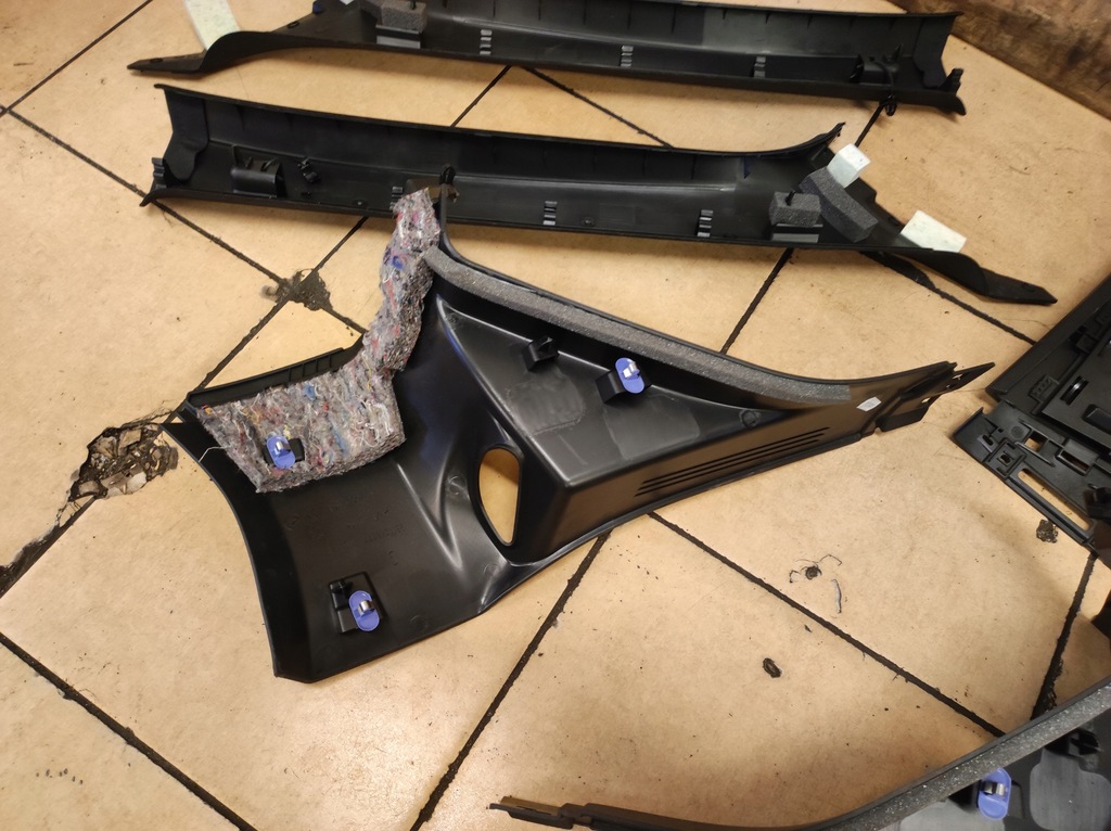 фото №15, Захист обшивка стійок стійка правий лівий перед задня 5008 ii 2 lift gt