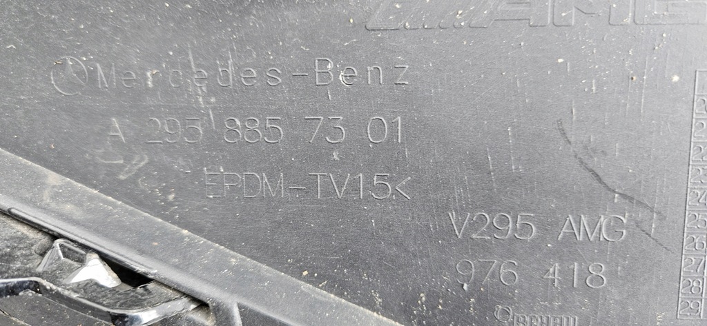 фото №12, Бампер mercedes eqe sedan w295 v295 2022 - amg задний