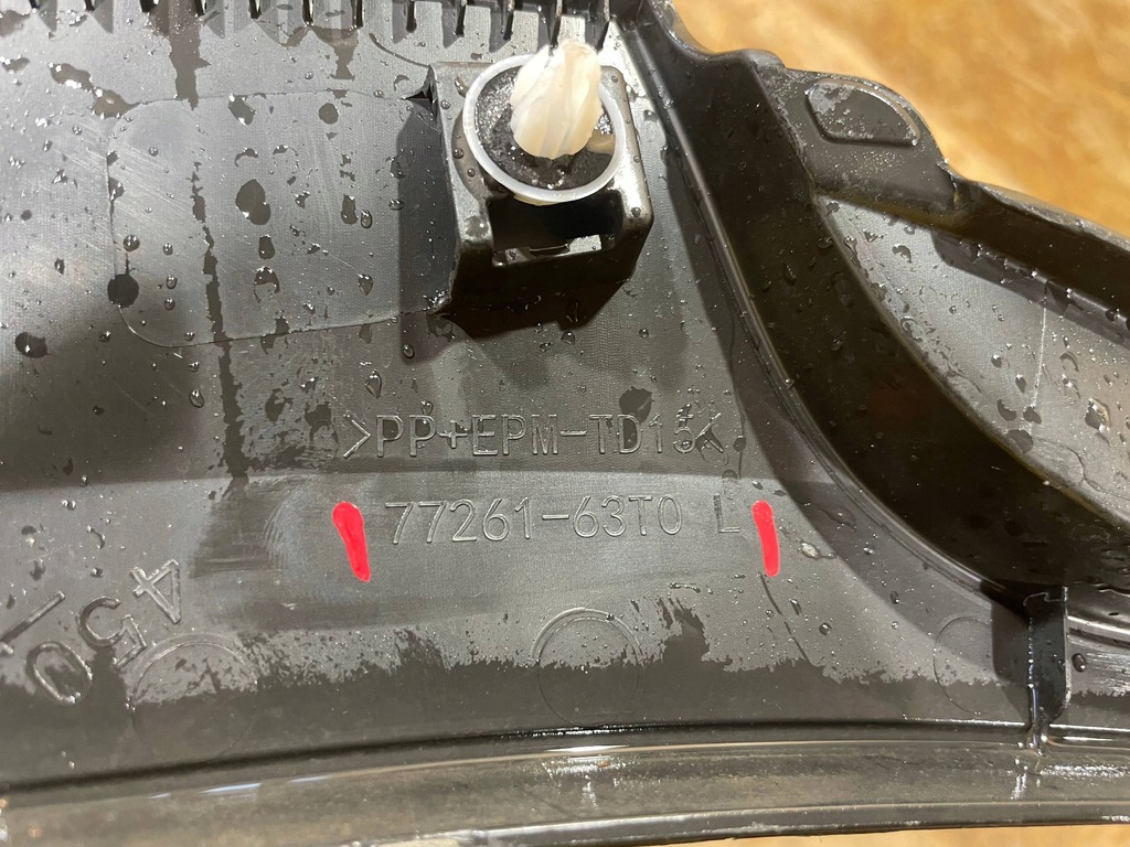 фото №12, Suzuki sx4 sx-4 s-cross ii 2 21- молдинг накладка na крыло левый задняя задняя