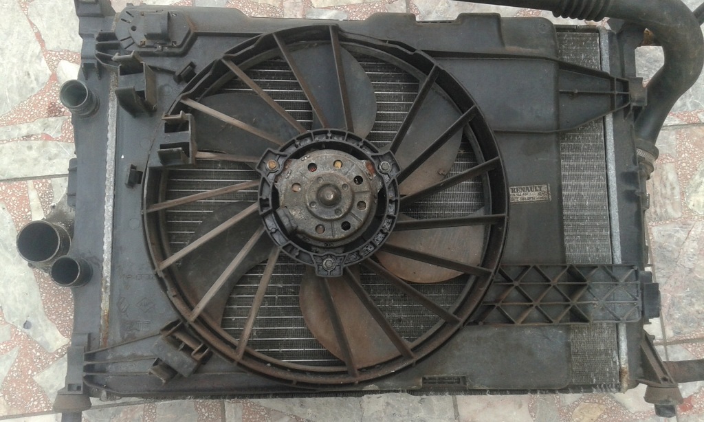 фото №11, Радиатор воды кондиционер вентилятор megane ii 1,9 dci