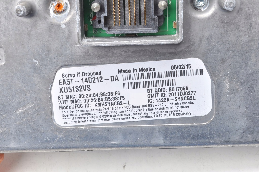 фото №6, Ford focus iii mk3 блок управления модуль навигации dm5t-14f239-ap