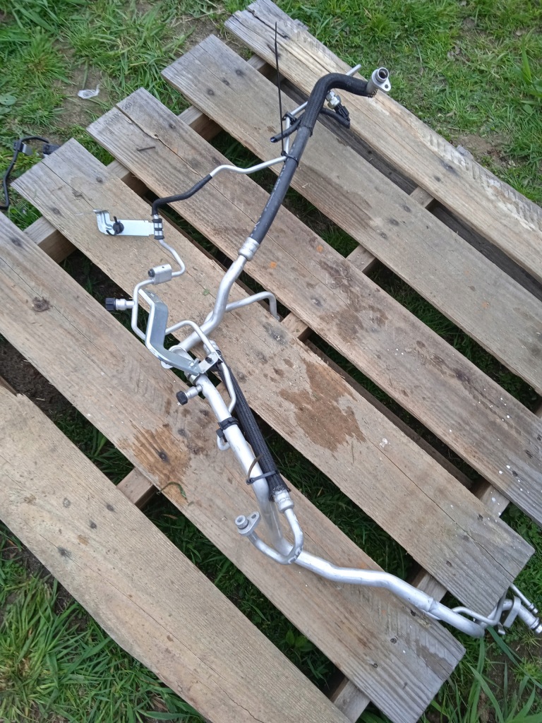 фото №1, Nissan x-trail t32 трубки провода кондиционера кондиционер комплект