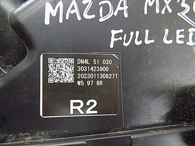 фото №11, Mazda mx-30 лампа правая перед full led dn4j-51030 org