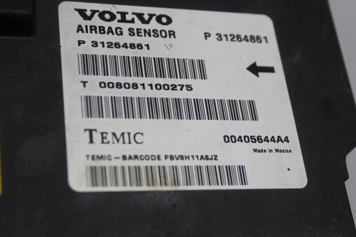 фото №4, Модуль датчик подушка безопасности volvo s80 ii 2.4d