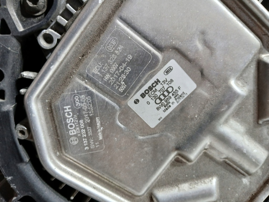 фото №12, Audi s4 a4 b9 8w 3.0 tfsi усилитель pas передний радиатор 8w0145805c