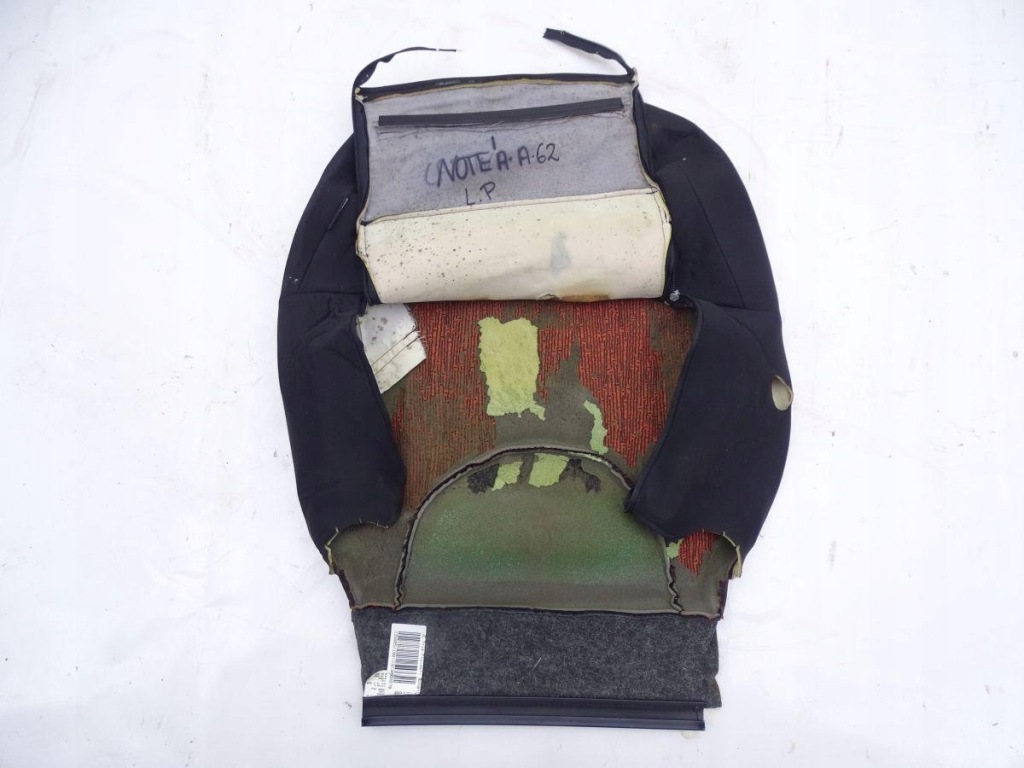 Nissan note e11 06-12 матеріал спинка сидіння ліва перед водія Недорого