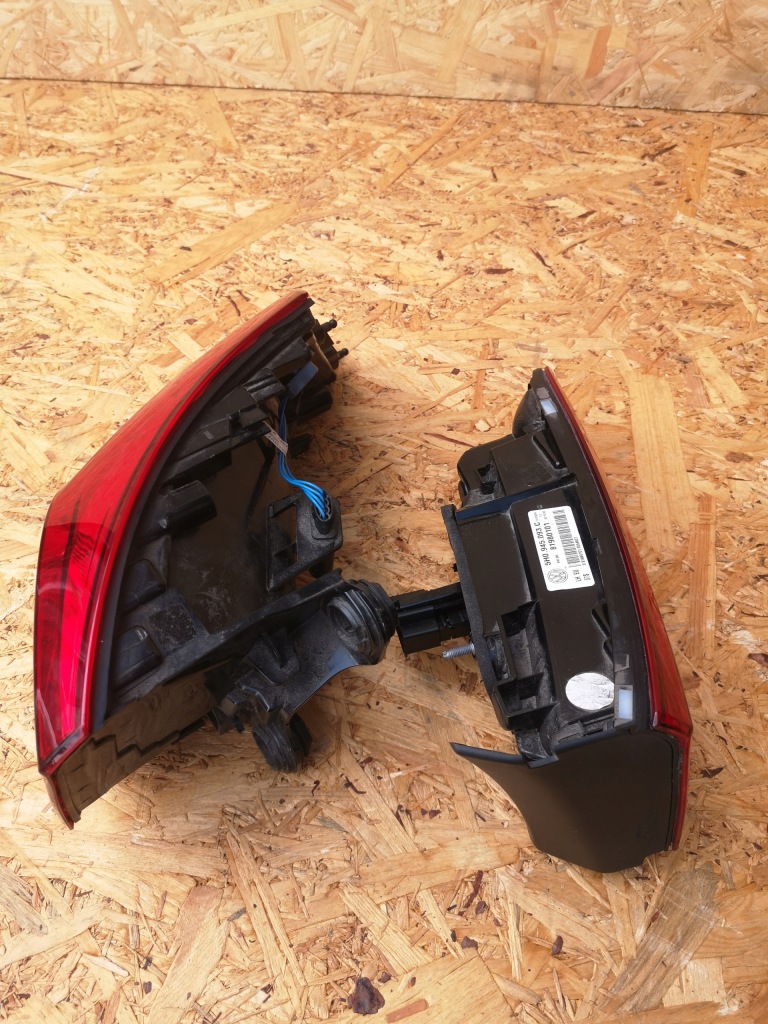 фото №9, Vw golf viii 8 лампа левый задняя крышка багажника+ крыло 5h0945095c 5h0945093c hb