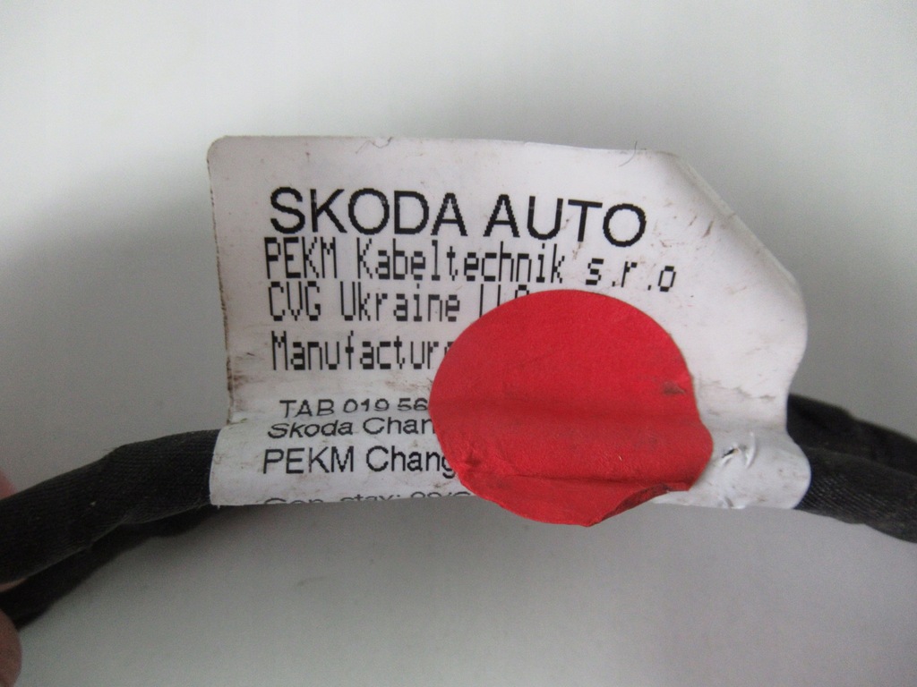 фото №5, Skoda жгут pdc перед передняя бампера 5e3971095l