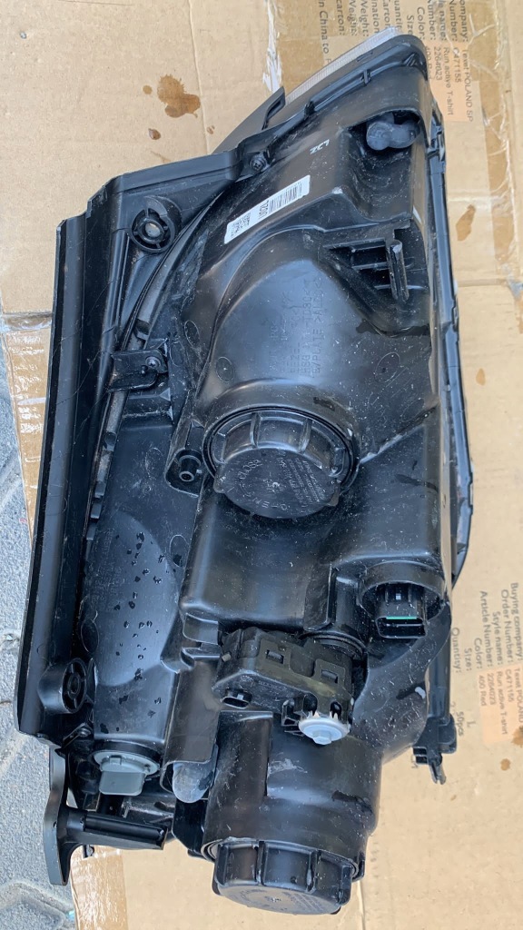 фото №3, Kia carens 2006- лампа ліва передня перед