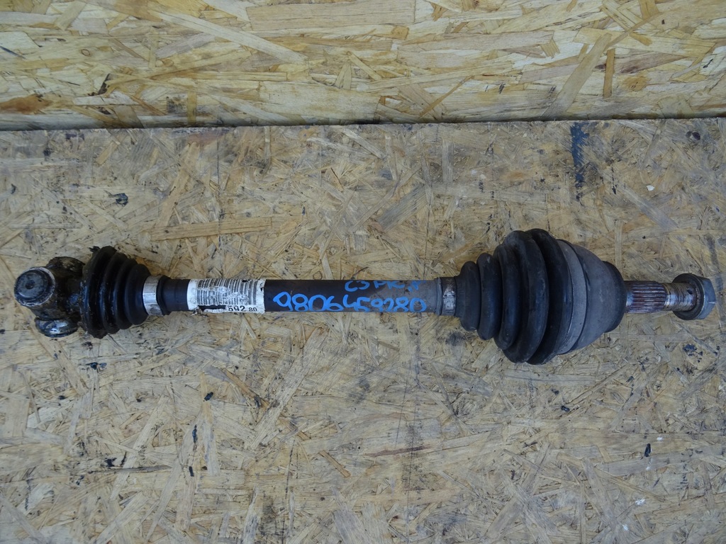 фото №1, Citroen c3 picasso приводной вал правая 9806459280