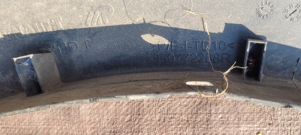 фото №10, Dacia sandero ii lift stepway молдинг бампера левый задняя накладка