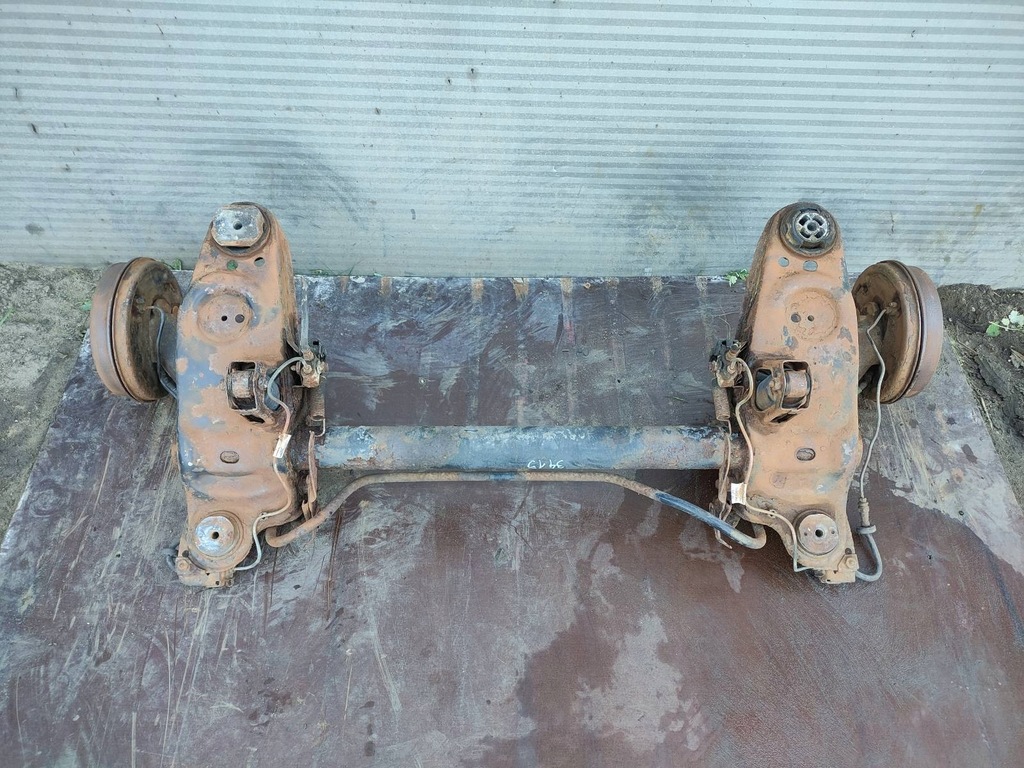 фото №9, Балка oś подвеска задняя комплектная bez abs fiat palio weekend