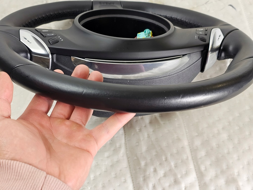 фото №12, Повітропровід мультифункція пелюстки перемикання шкіра porsche panamera 970 97034780339