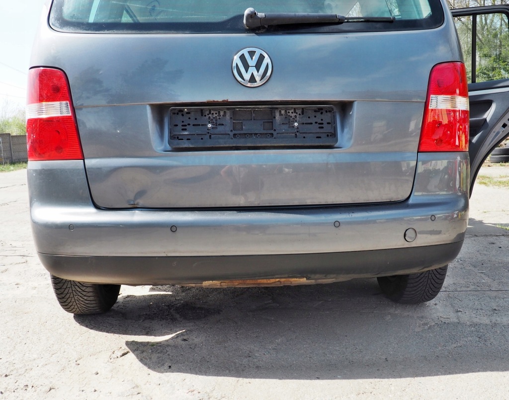 фото №1, Vw touran i бампер задня задній лак ld7x
