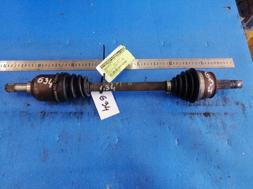 фото №1, Fiat 500 2012 r ліва 1.2 бензин привідний вал