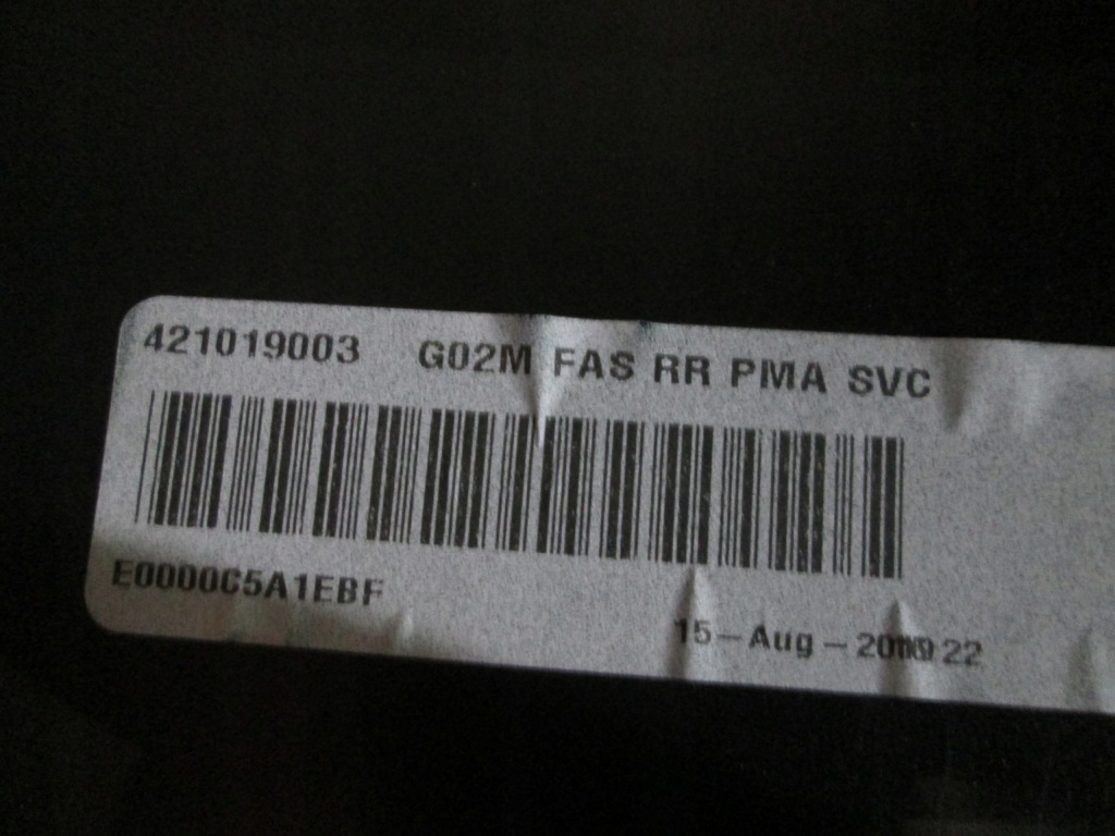 фото №16, Bmw x4m f98 x4 g02 бампер накладка задняя mpakiet