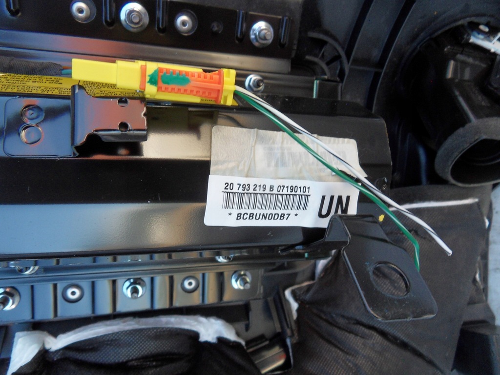 фото №8, Opel antara lift 10-15 панель приладів приладова комплект подушок перед