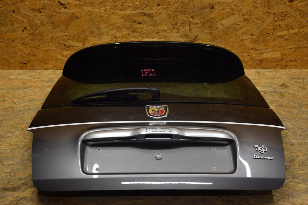 фото №12, Кришка багажника задня багажника комплектна fiat 500 abarth 595 turis vr343 18r оригінал