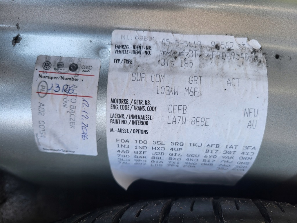 фото №7, Skoda superb ii lift 14r капот бампер лампа крыло pas перед la7w