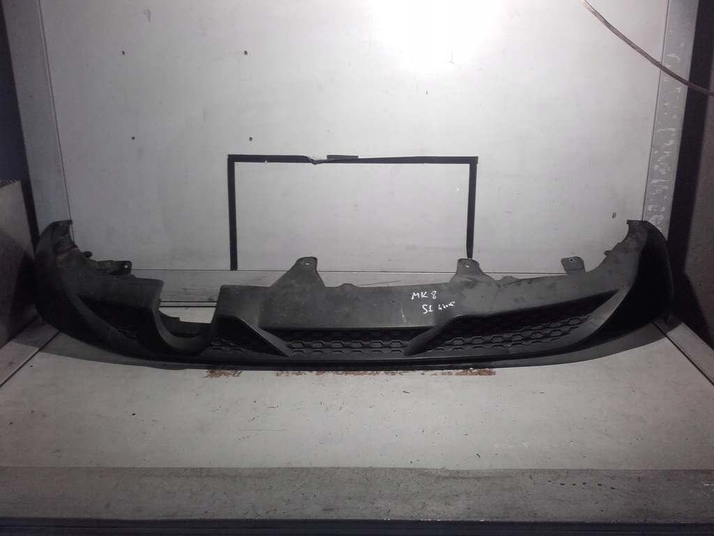 фото №1, Ford fiesta mk8 st накладка диффузор бампера задняя