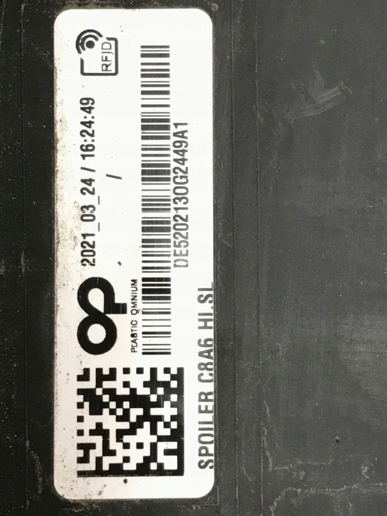 фото №9, Дифузор спойлер бампера задня audi a6 c8 4k0807521b