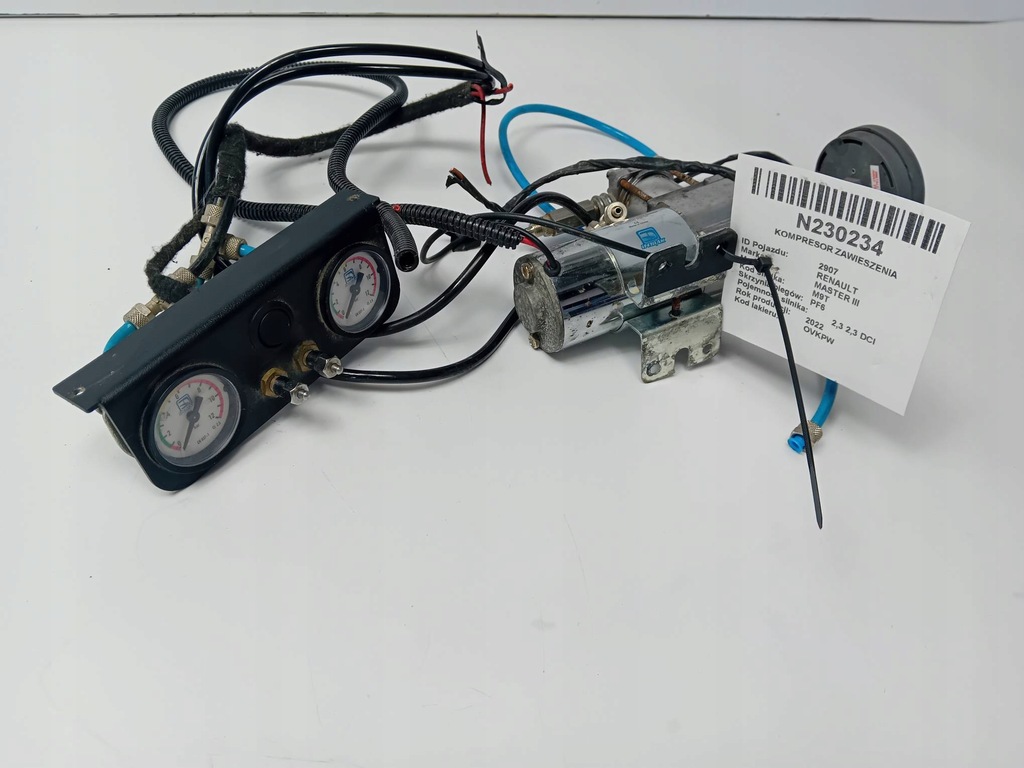 фото №4, Компресор підвіска renault master iii