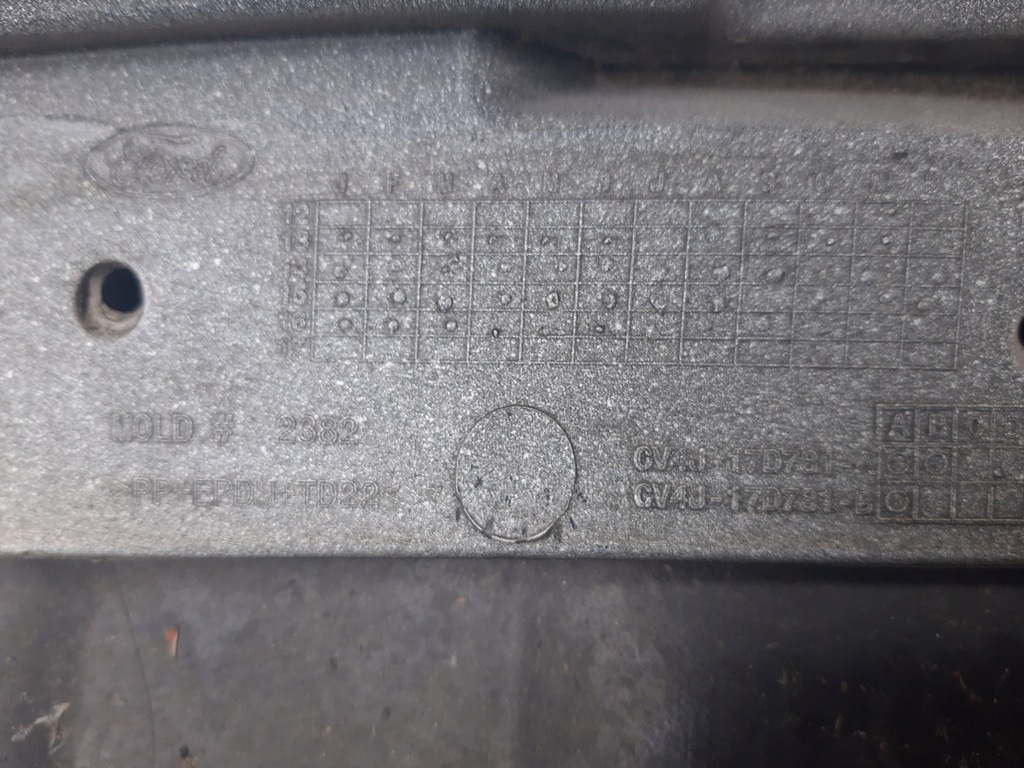 фото №6, Ford kuga 2 mk2 12- бампер задняя задний диффузор