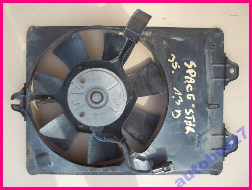 фото №1, Mitsubischi space star 1.3b вентилятор радиатора