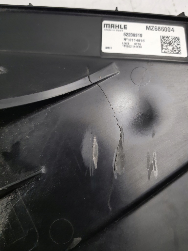 фото №9, Вентилятор радиатора fiat 500 e