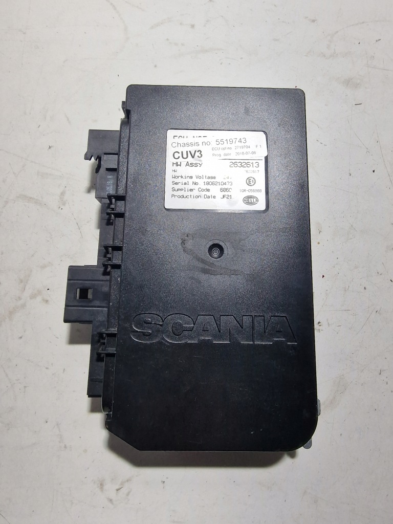 фото №3, Блок управления модуль света cuv 3 ecu scania r s ntg 2632613