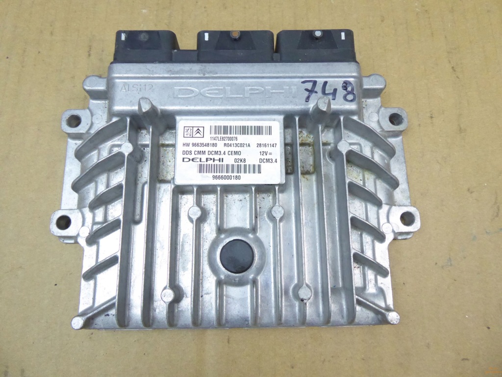 фото №1, Бортовой компьютер peugeot 407 9666000180 9663548180