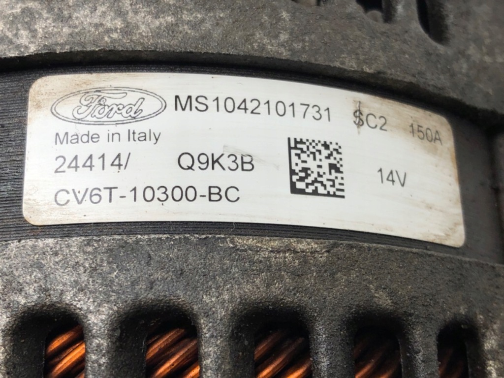 Генератор ford fiesta mk7 cv6t-10300-bc 1.0 в Украине