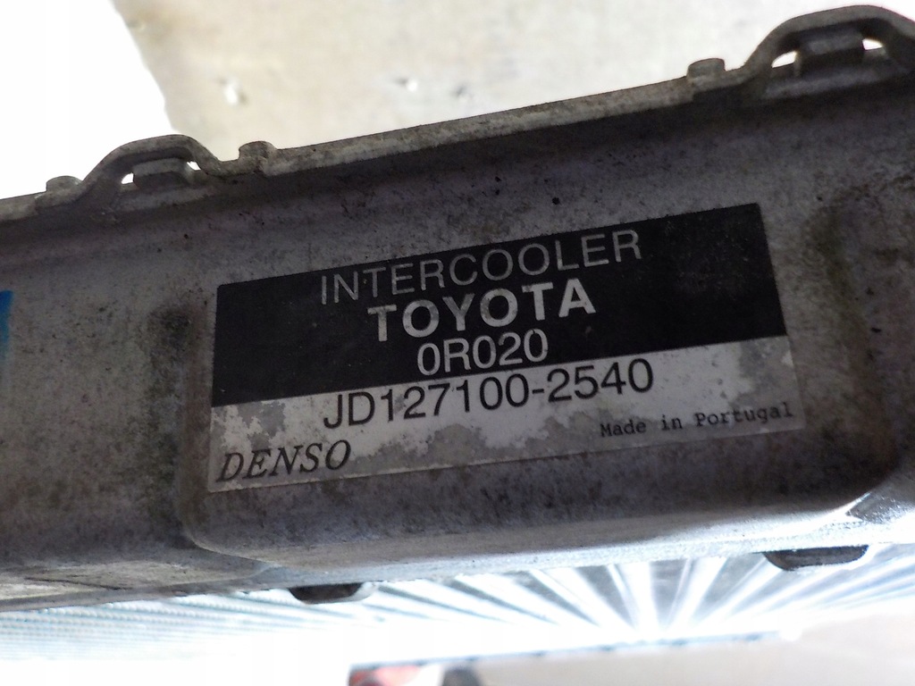 фото №6, Interrcooler toyota auris i 2.0 d4d jd127100-2540