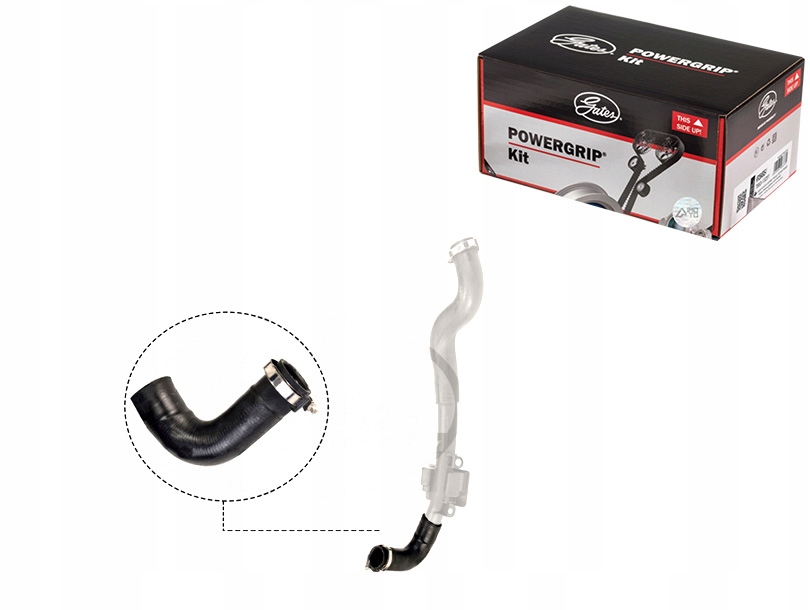 фото №1, Шланг радиатора renault kangoo express 1.5d 02.08- gates