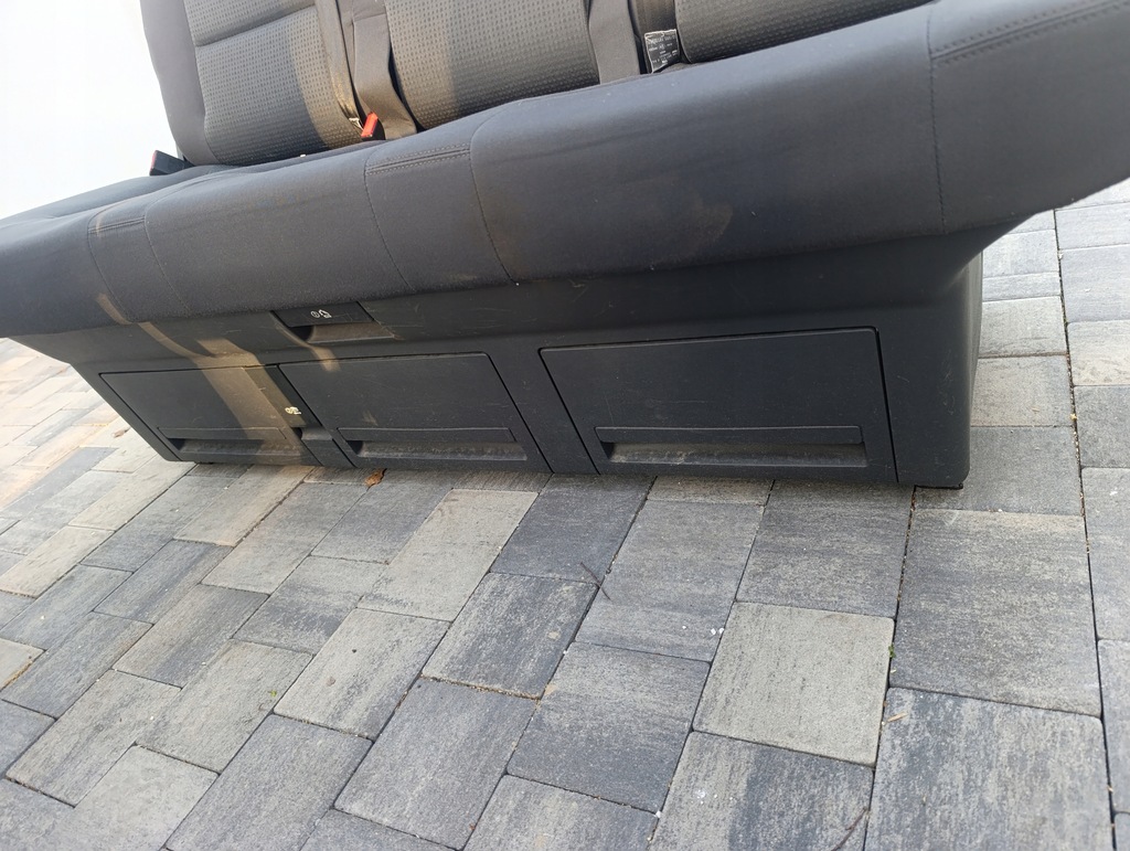 фото №8, Vw t5 t5 lift t6 заднее сиденье трёхместная multivan трёхместное сиденье кровать antarcyt