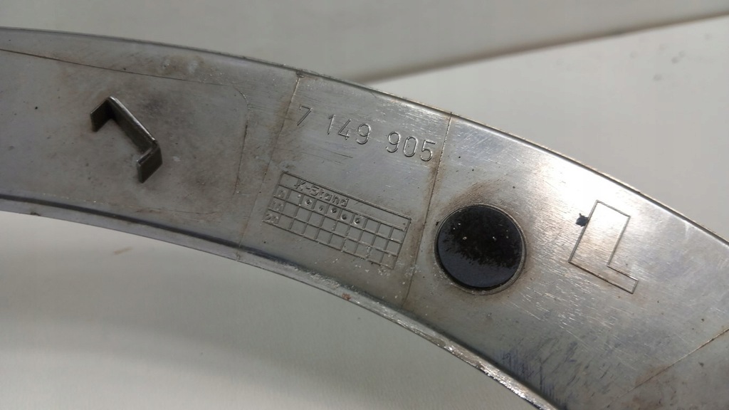 фото №5, Mini r56 r55 r57 рамка панель фары фара левая