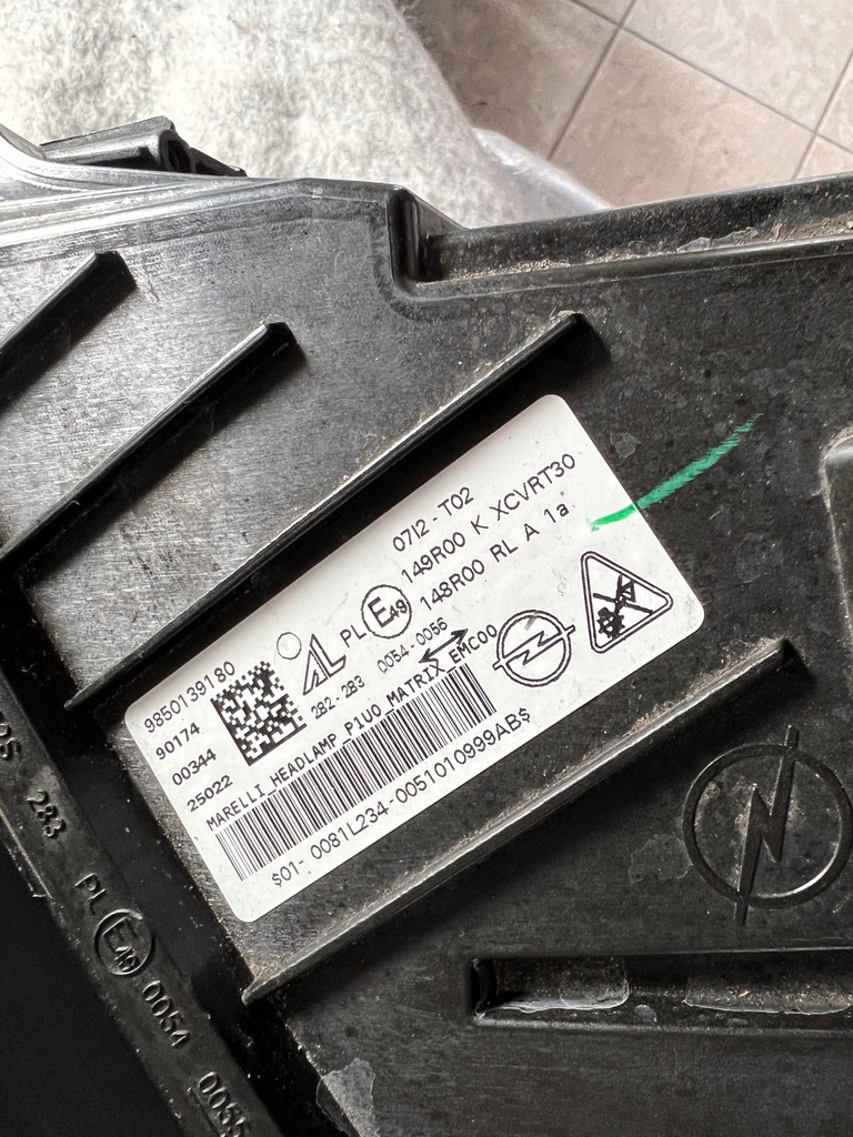 фото №5, Opel grandland lift левая лампа full led