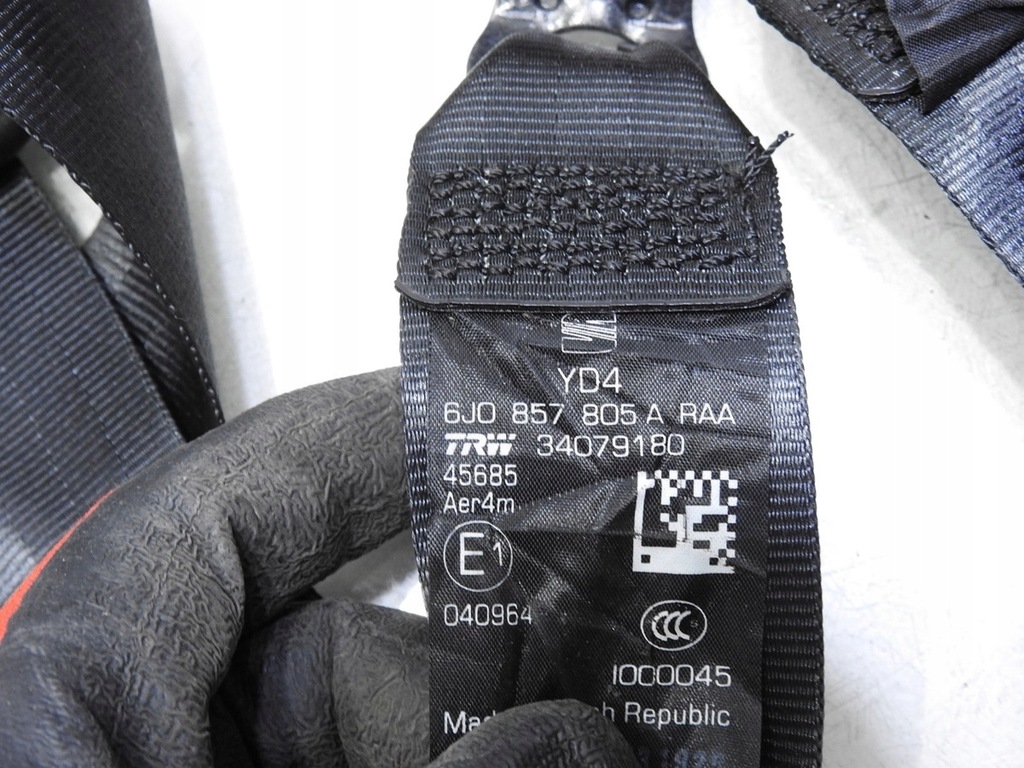 фото №8, Pas ремені безпеки задня seat ibiza iv 6j