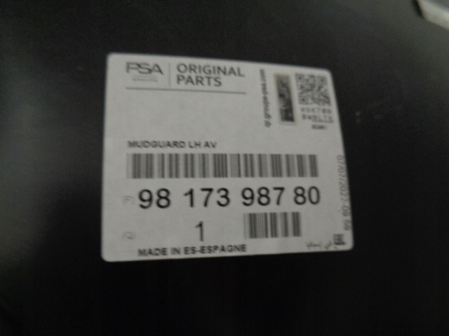 фото №9, Berlingo rifter partner подкрылок передние левая nowe