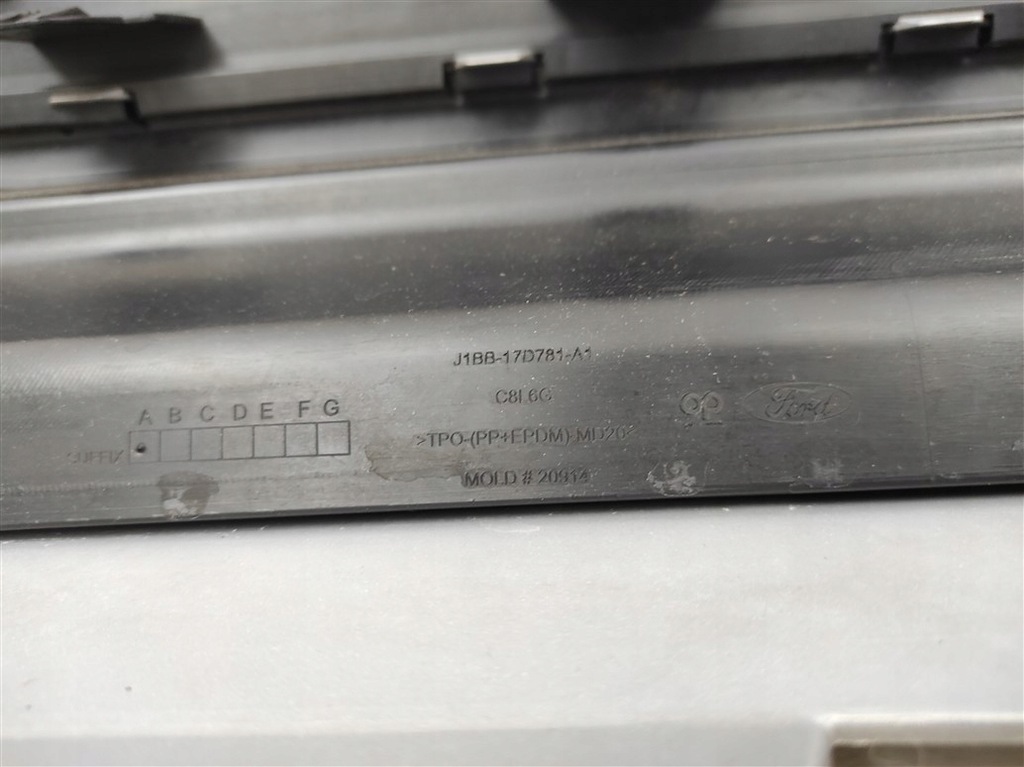 фото №10, Накладка бампер задняя ford fiesta mk8 active po 18