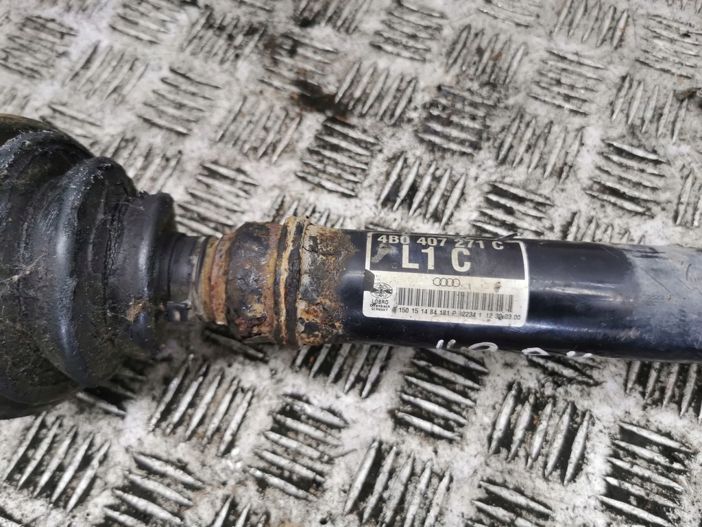 фото №7, Audi a6 s6 c5 4b 2000 ліва сторона привідний вал передня