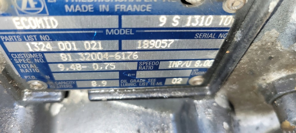 Кулиса  коробки передач комплектный  man tgm tg zf ecomid 9s1310to 0501217728 Оригинал